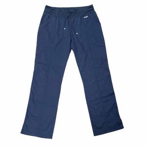 Gray's Anatomy Scrub Pants Womens Medium Navy Active Straight Leg Work Uniform